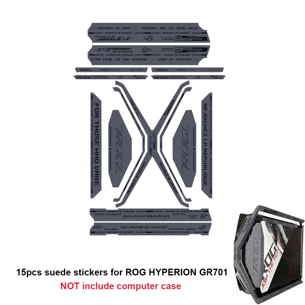 Holy Stone Drone Hs440 - Adesivi MOD Anime per custodia per