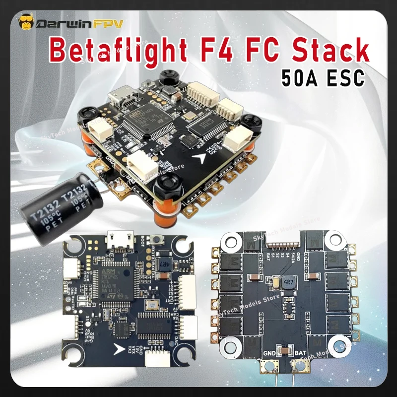 Stack DarwinFPV Betaflight F4  - Betaflight Fc F4 recensione e prezzo